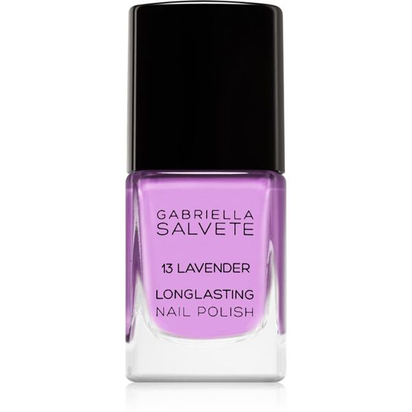 Gabriella Salvete Gabriella Salvete Longlasting Enamel дълготраен лак за нокти със силен гланц цвят 13 Lavender 11 мл.