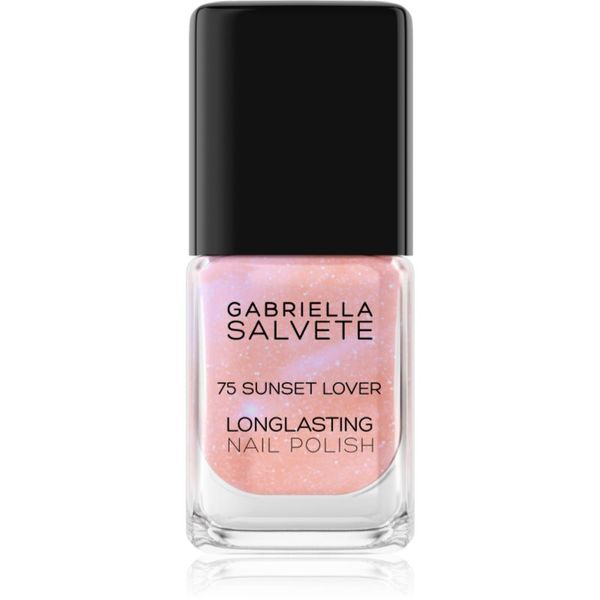 Gabriella Salvete Gabriella Salvete Longlasting Enamel дълготраен лак за нокти със силен гланц цвят 75 Sunset Lover 11 мл.