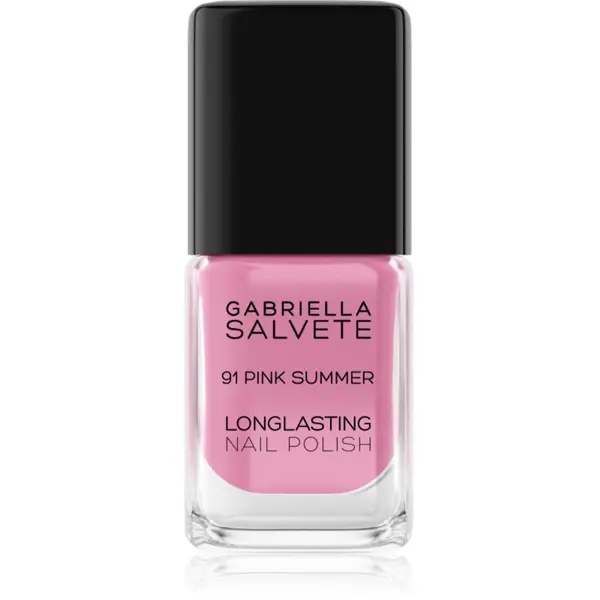 Gabriella Salvete Gabriella Salvete Longlasting Enamel дълготраен лак за нокти със силен гланц цвят 91 Pink Summer 11 мл.