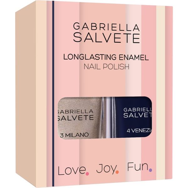 Gabriella Salvete Gabriella Salvete Longlasting Enamel подаръчен комплект (за нокти)