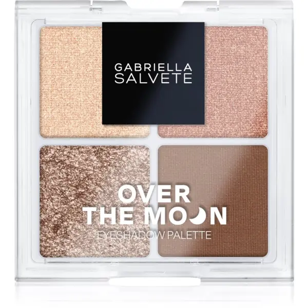 Gabriella Salvete Gabriella Salvete Over The Moon палитра сенки за очи Nude Moon 4 гр.