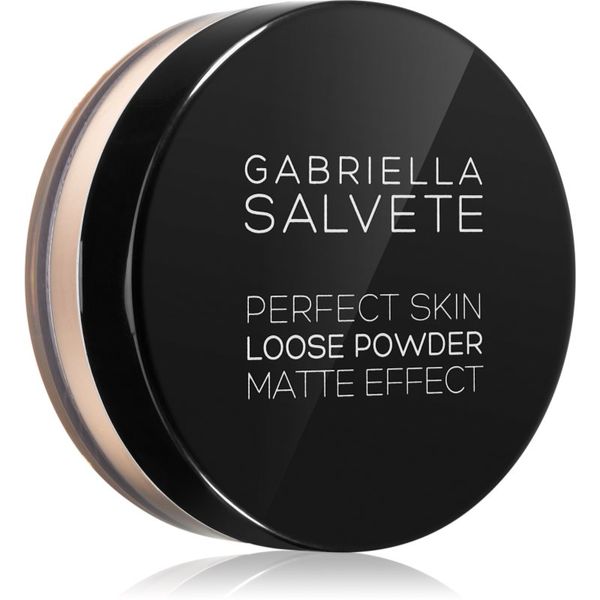 Gabriella Salvete Gabriella Salvete Perfect Skin Loose Powder матираща пудра цвят 01 6,5 гр.
