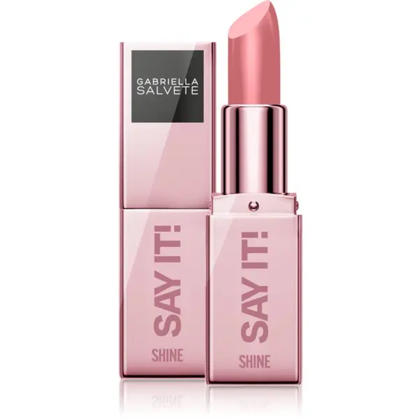 Gabriella Salvete Gabriella Salvete Say It! And Shine! хидратиращ гланц за устни цвят 01 3.5 гр.
