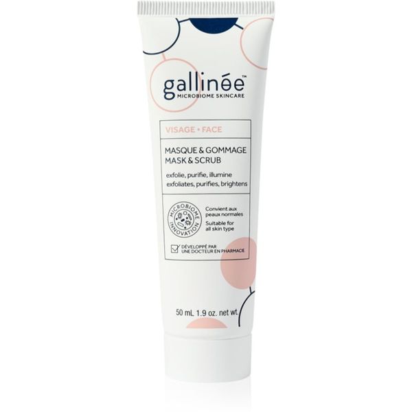 Gallinée Gallinée SKIN CARE Face Mask & Scrub фин пилинг 50 мл.