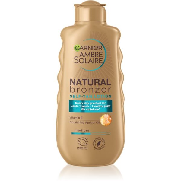 Garnier Garnier Ambre Solaire Natural Bronzer тониращ лосион за постепенен тен 200 мл.