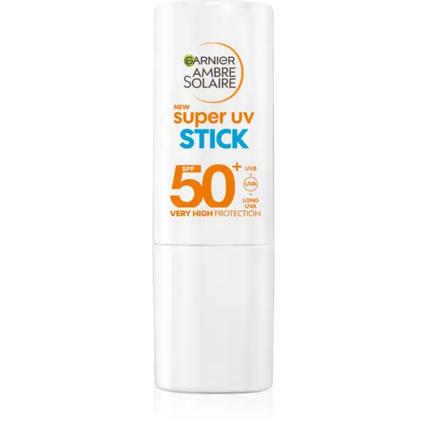 Garnier Garnier Ambre Solaire Super UV Stick защитен хидратиращ стик с масло от шеа 9 гр.