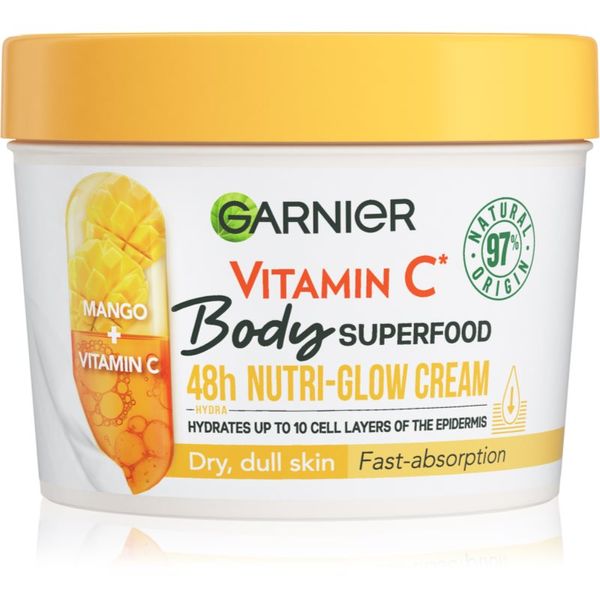 Garnier Garnier Body SuperFood озаряващ крем за тяло с витамин С 380 мл.