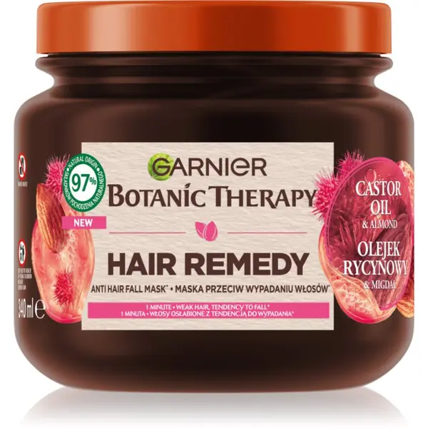 Garnier Garnier Botanic Therapy Hair Remedy подсливаща маска за слаба, склонна към оредяване коса 340 мл.