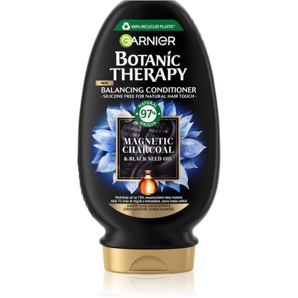 Garnier Garnier Botanic Therapy Magnetic Charcoal почистващ балсам За коса 200 мл.