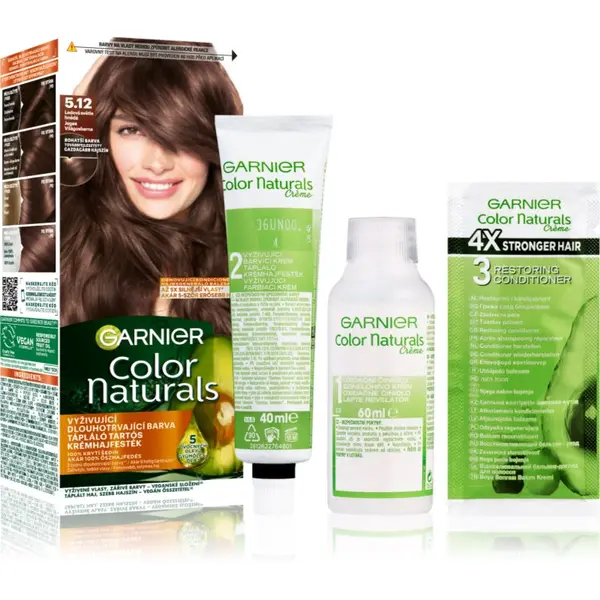 Garnier Garnier Color Naturals Creme боя за коса цвят 5.12 Cold Light Brown 1 бр.