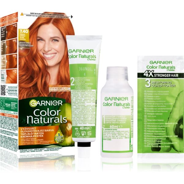 Garnier Garnier Color Naturals Creme боя за коса цвят 7.40 Copper Passion