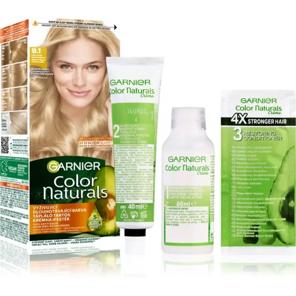 Garnier Garnier Color Naturals Creme боя за коса цвят 9.1 Natural Extra Light Ash Blond 1 бр.
