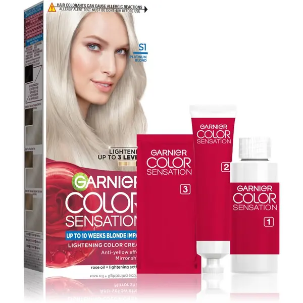Garnier Garnier Color Sensation The Vivids боя за коса цвят S1 Platinum Blond 1 бр.