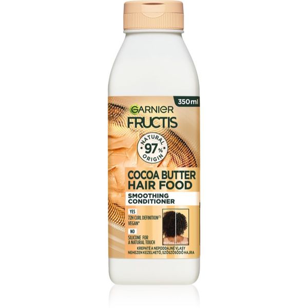 Garnier Garnier Fructis Cocoa Butter Hair Food изглаждащ балсам за непокорна коса 350 мл.