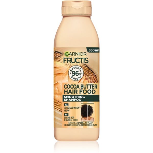 Garnier Garnier Fructis Cocoa Butter Hair Food изправящ шампоан за непокорна коса 350 мл.
