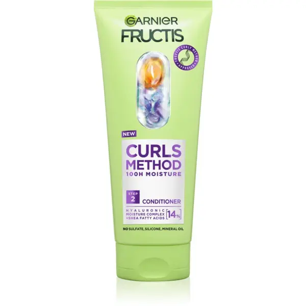 Garnier Garnier Fructis Curls Method хидратиращ балсам за чуплива и къдрава коса 200 мл.