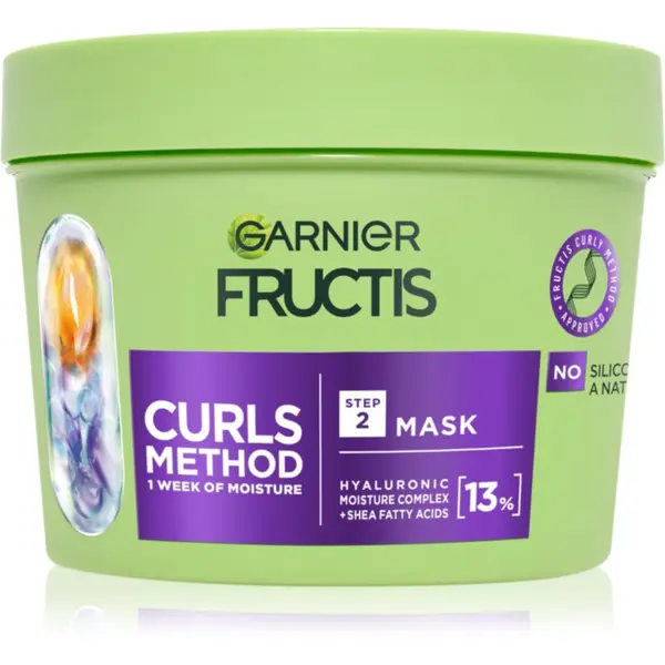 Garnier Garnier Fructis Curls Method хидратираща маска за коса за чуплива и къдрава коса 370 мл.