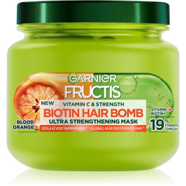 Garnier Garnier Fructis Vitamin & Strength дълбоко подсилваща маска за коса 320 мл.