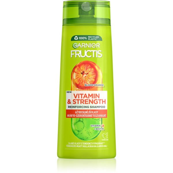 Garnier Garnier Fructis Vitamin & Strength подсилващ шампоан за увредена коса 400 мл.