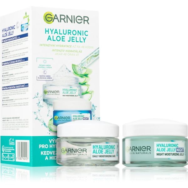 Garnier Garnier Hyaluronic Aloe Jelly комплект за грижа за лице дневен и нощен