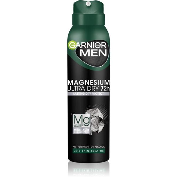 Garnier Garnier Men Mineral Magnesium Ultra Dry антиперспирант за мъже 150 мл.