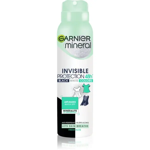 Garnier Garnier Mineral Invisible антиперспирант-спрей 150 мл.