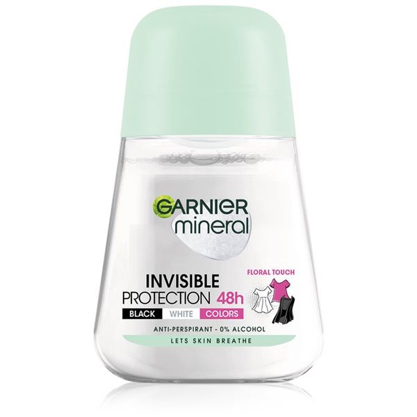 Garnier Garnier Mineral Invisible рол- он против изпотяване за жени 48h 50 мл.