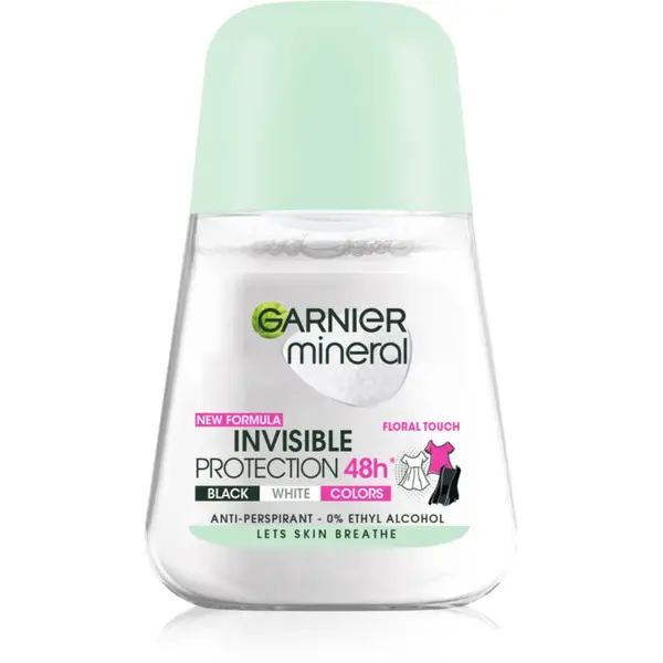 Garnier Garnier Mineral Invisible рол- он против изпотяване за жени 50 мл.