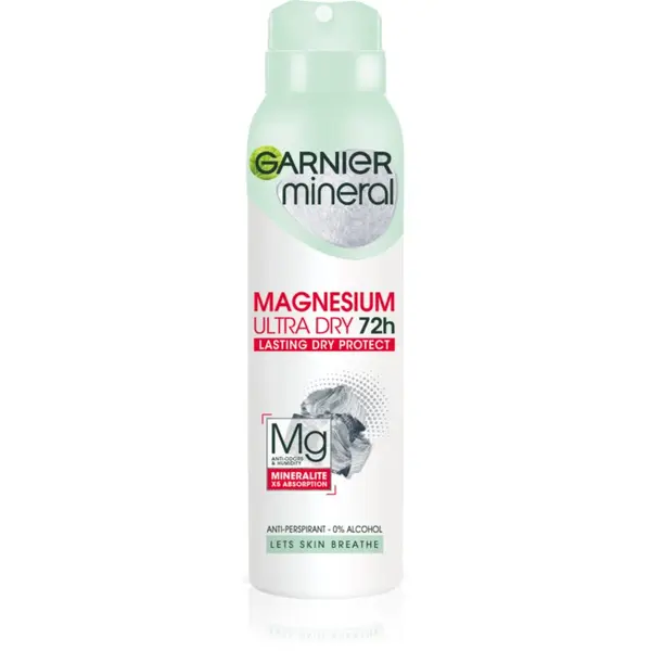 Garnier Garnier Mineral Magnesium Ultra Dry антиперспирант-спрей 150 мл.