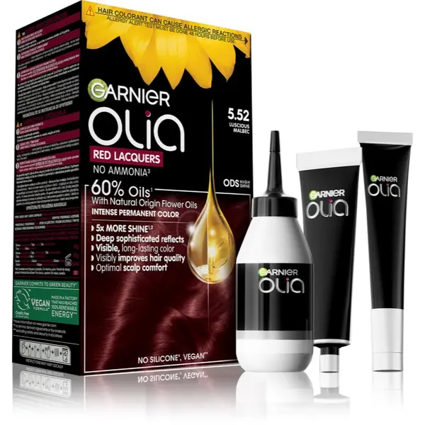 Garnier Garnier Olia Big Kit перманентната боя за коса цвят 5.52 1 бр.