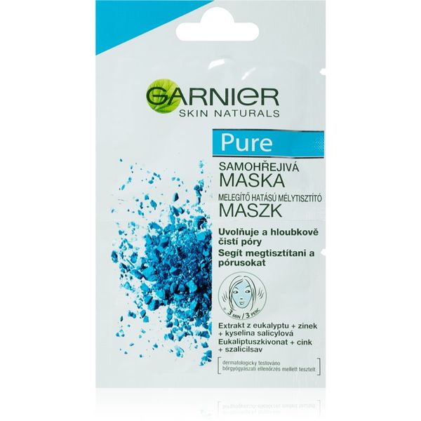 Garnier Garnier Pure маска за лице за проблемна кожа, акне 2x6 мл.