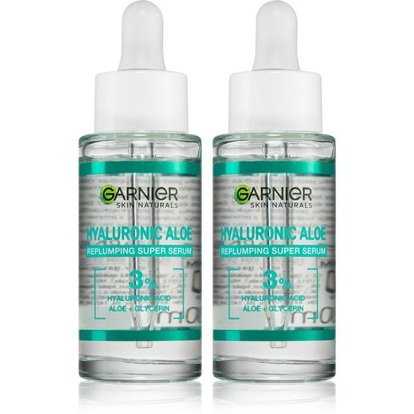 Garnier Garnier Skin Naturals Hyaluronic Aloe Replumping Serum хидратиращ серум (с хиалуронова киселина)