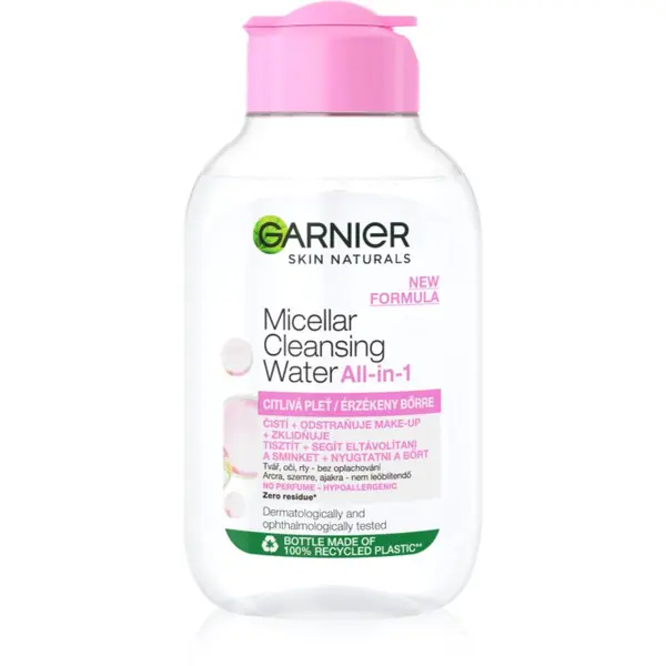 Garnier Garnier Skin Naturals мицеларна вода за чувствителна кожа на лицето 100 мл.