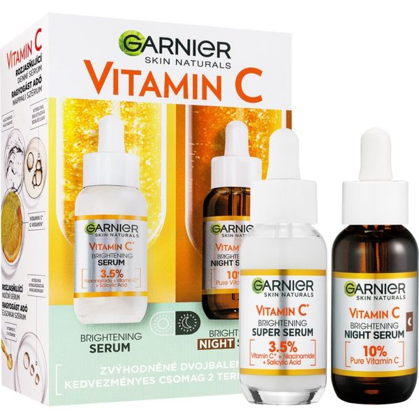 Garnier Garnier Skin Naturals Vitamin C комплект за грижа за лице 2 x 30 ml