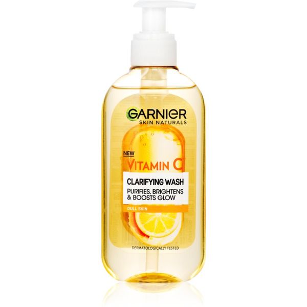 Garnier Garnier Skin Naturals Vitamin C озаряващ почистващ гел за лице 200 мл.
