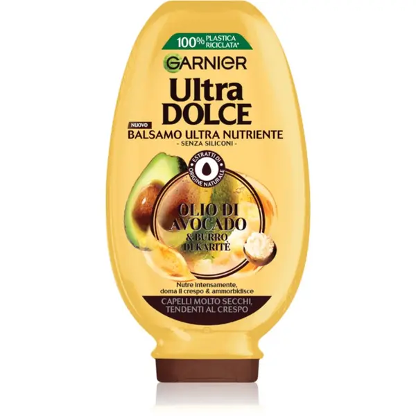 Garnier Garnier Ultra Doux Avocado Oil and Shea Butter балсам за чуплива и къдрава коса 200 мл.