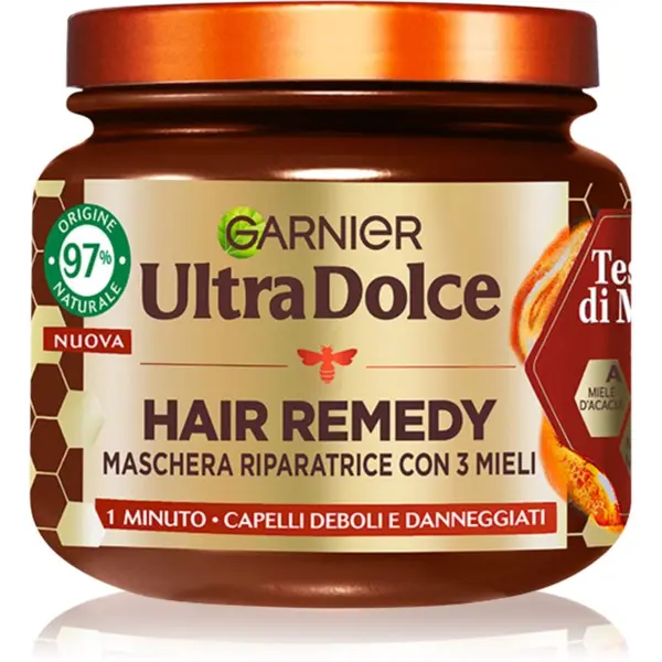 Garnier Garnier Ultra Doux Honey Treasures регенерираща маска за увредена коса 340 мл.