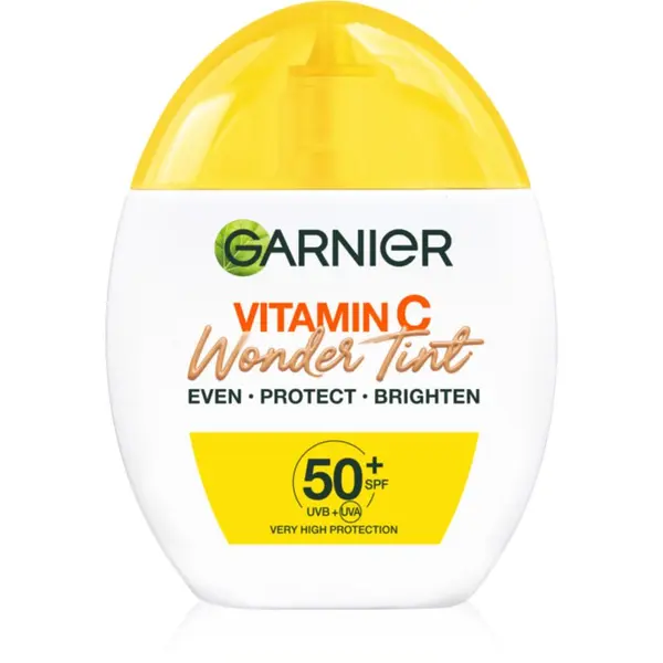 Garnier Garnier Vitamin C Wonder Tint лек тониращ флуид SPF 50+ цвят Muedium 40 мл.