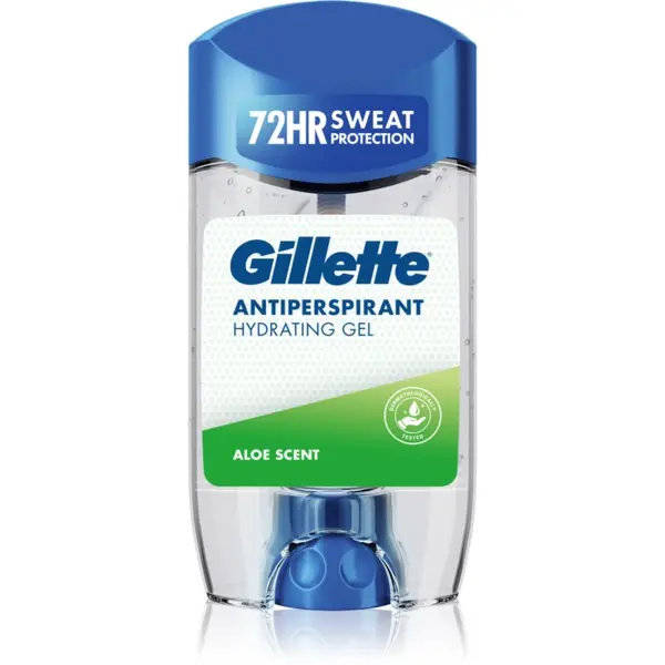 Gillette Gillette Antiperspirant Hydrating Gel Aloe Scent гел против изпотяване с хидратиращ ефект за мъже 70 мл.