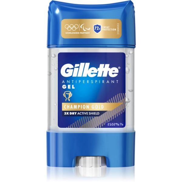 Gillette Gillette Champion Gold гел против изпотяване 70 мл.