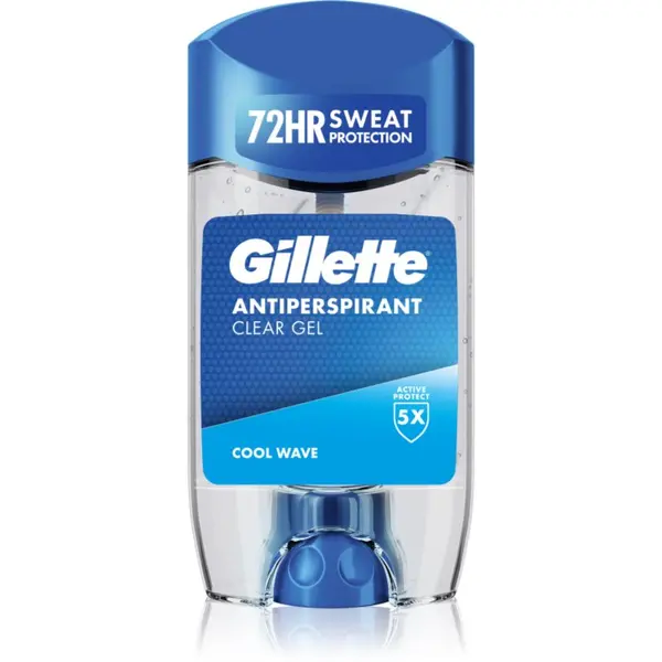 Gillette Gillette Cool Wave гел против изпотяване за мъже 70 мл.
