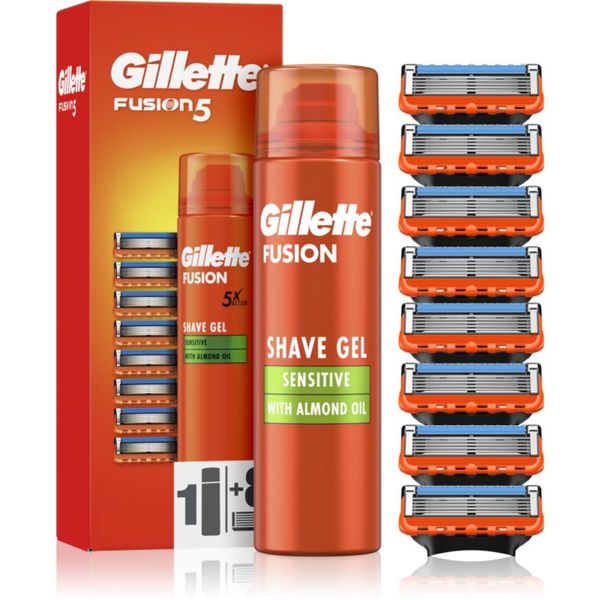 Gillette Gillette Fusion5 Sensitive комплект за бръснене