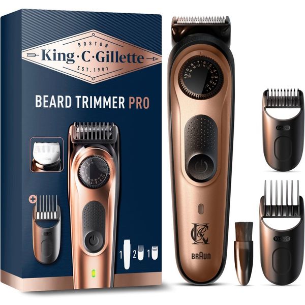 Gillette Gillette King C. Beard Trimmer PRO машинка за подстригване на брада за мъже 1 бр.