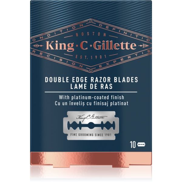 Gillette Gillette King C. Double Edge резервни остриета 10 бр.