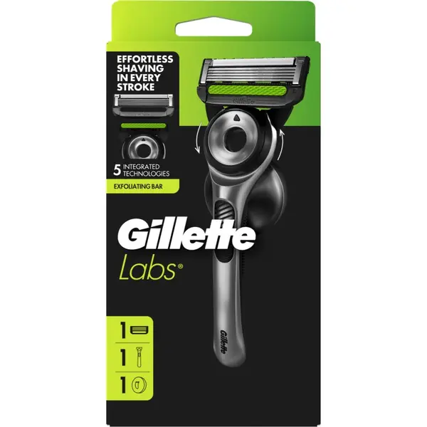 Gillette Gillette Labs самобръсначка с държач за душ 3 бр.