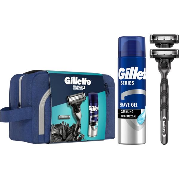 Gillette Gillette Mach3 Charcoal подаръчен комплект (за мъже)