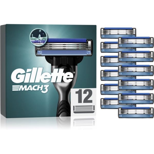Gillette Gillette Mach3 Резервни остриета 12 бр.
