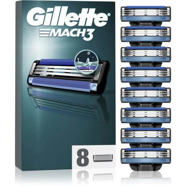 Gillette Gillette Mach3 Резервни остриета 8 бр.