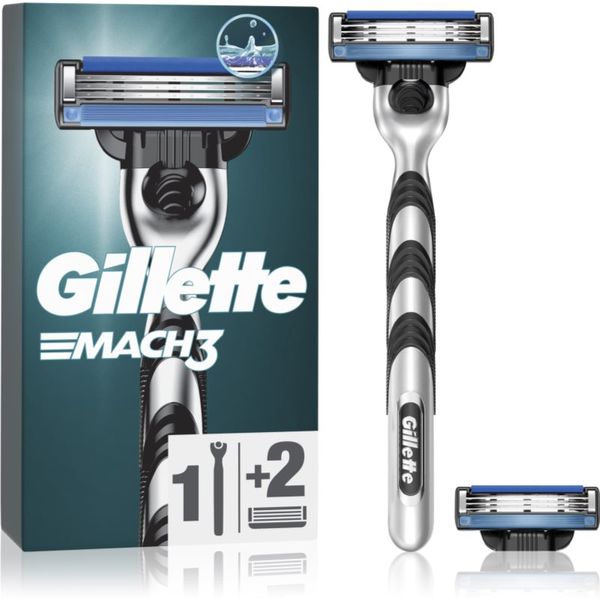 Gillette Gillette Mach3 самобръсначка +2 резервни глави