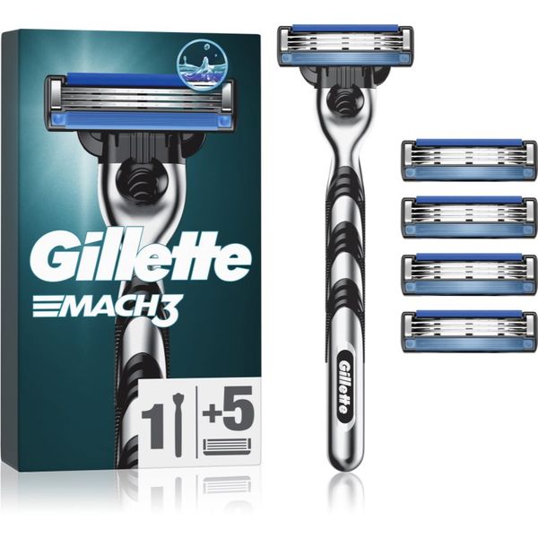 Gillette Gillette Mach3 самобръсначка + резервни глави